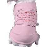 I am Varmint Man Pursuing The Happy Ness Monster Doggie Tshirt