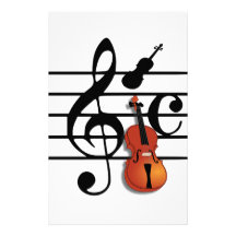I Am Violin_ Stationery