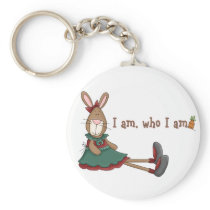 I Am Who I Am Keychain