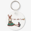 I Am Who I Am keychains by claudiascorner I Am Who I Am keychains