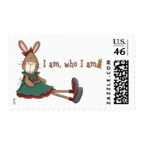 I Am Who I Am Postage Stamp