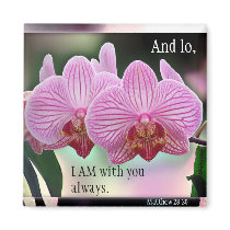 I Am With You Always magnet by dollargrafix I Am With You Always magnet