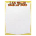 I am writer! letterhead