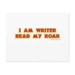 I an writer read my roar! postcards