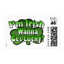 I'm Irish Wanna Get Lucky postage