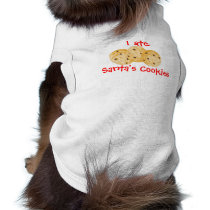 I ate Santa's Cookies pet clothing