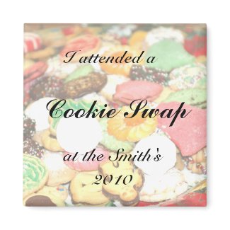 I attended a Cookie Swap Magnet magnet