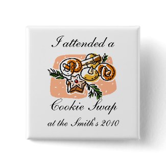 I attended a Cookie Swap Sq. Button button