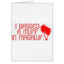 I bagged a muff in Magaluf Cards