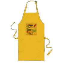 'I bake' artistic cook's apron