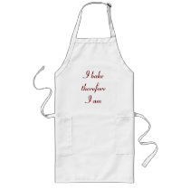 I bake therefore I am aprons by rubymonkey I bake therefore I am aprons