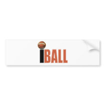 I Ball (BB) Bumper Stickers
