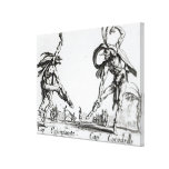 I Balli de Spessanei, or Le Grande Chasse Stretched Canvas Prints
