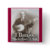 I Banjo Button buttons