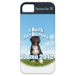 I Bark for Barack, Bo the First Dog Obama iPhone 5 Covers