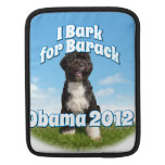 I Bark for Barack, Bo the First Dog Obama iPad Sleeve