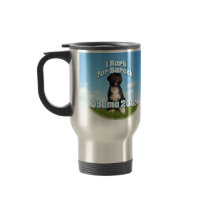 I Bark for Barack, Bo the First Dog Obama Coffee Mug