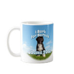 I Bark for Barack, Bo the First Dog Obama Mugs