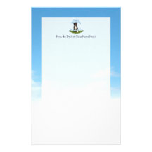 I Bark for Barack, Bo the First Dog Obama Stationery Paper