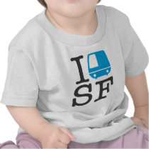 I Bart SF Baby Shirt