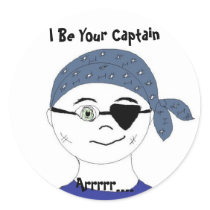 I Be Your Captain stickers