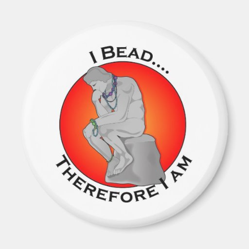 I Bead Refrigerator Magnets
