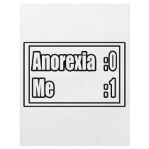 I Beat Anorexia (Scoreboard) flyers