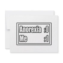 I Beat Anorexia (Scoreboard) Custom Invitation