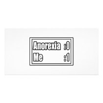 I Beat Anorexia (Scoreboard) photo cards