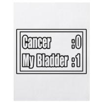 I Beat Bladder Cancer (Scoreboard) Flyer