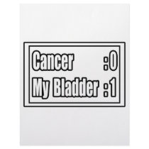 I Beat Bladder Cancer (Scoreboard) Letterhead Template