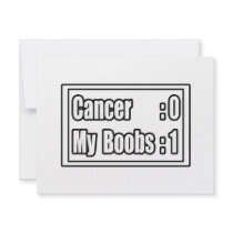 I Beat Breast Cancer (Scoreboard) Custom Announcement