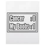 I Beat Breast Cancer (Scoreboard) Custom Letterhead