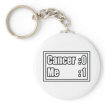 I Beat Cancer (Scoreboard) Key Chains