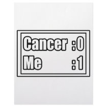 I Beat Cancer (Scoreboard) Letterhead Design