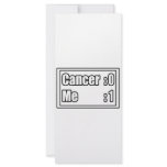 I Beat Cancer (Scoreboard) rack cards