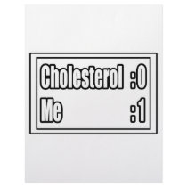 I Beat Cholesterol (Scoreboard) letterhead