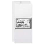 I Beat Colon Cancer (Scoreboard) rack cards