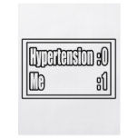 I Beat Hypertension (Scoreboard) Personalized Flyer