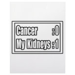 I Beat Kidney Cancer (Scoreboard) Letterhead Design