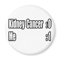 I Beat Kidney Cancer (Scoreboard) magnets