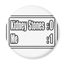 I Beat Kidney Stones (Scoreboard) Fridge Magnet