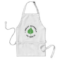 I Beat Myself Apron