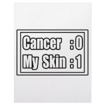 I Beat Skin Cancer (Scoreboard) Custom Letterhead