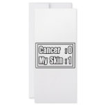 I Beat Skin Cancer (Scoreboard) rack cards