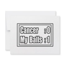 I Beat Testicular Cancer (Scoreboard) Custom Announcement