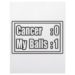 I Beat Testicular Cancer (Scoreboard) Letterhead