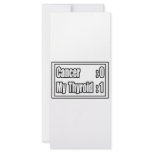 I Beat Thyroid Cancer (Scoreboard) rack cards