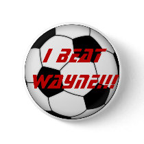I Beat Wayne Button