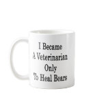 I Became A Veterinarian Only To Heal Bears Mug